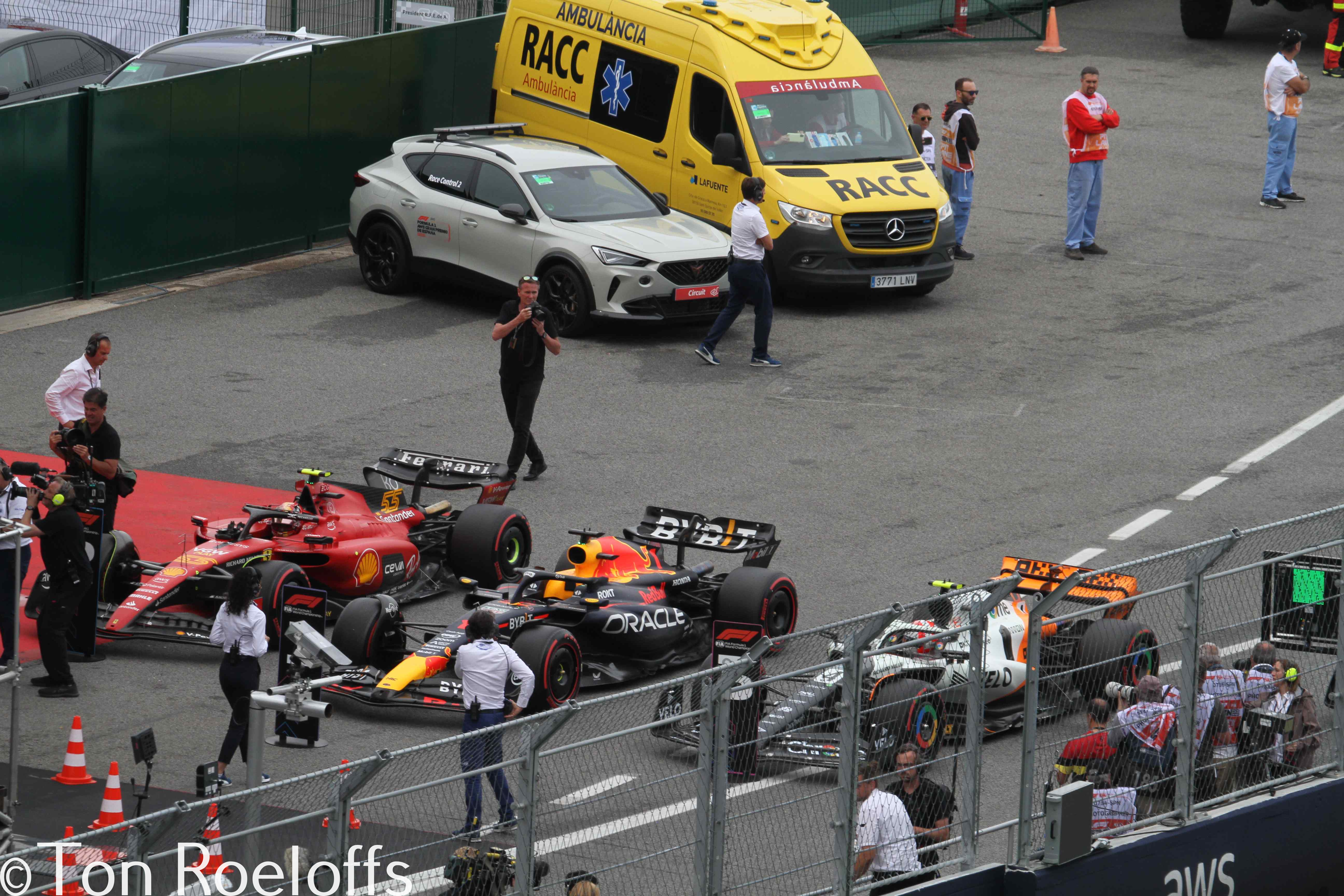 Verstappen pitbox